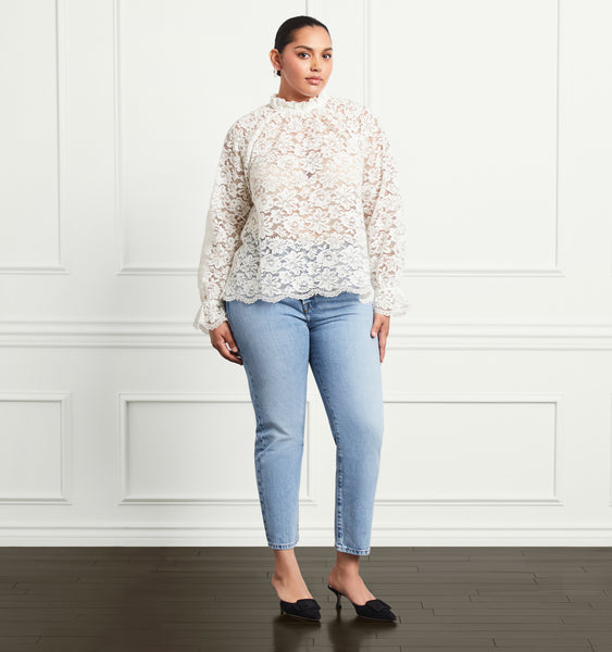 White Lace Top – Space 46