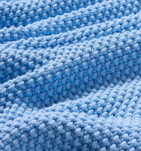 The Throw Blanket Light Blue