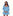 The Norah Nap Dress - Hydrangea Blue Textured Clip Dot