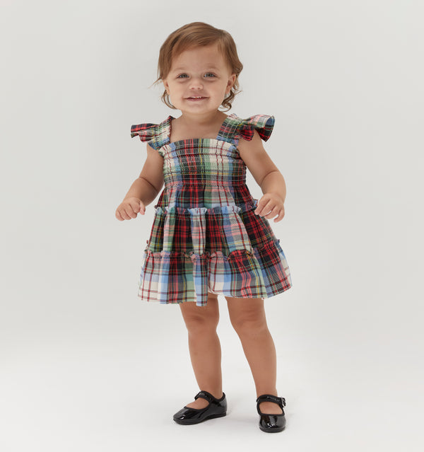 Hill House Home Baby Girl's & Little Girl's Ellie Nap Dress - Blueberry Stripe - Size 6 Months