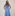 The Ellie Nap Dress - Hydrangea Blue Textured Clip Dot