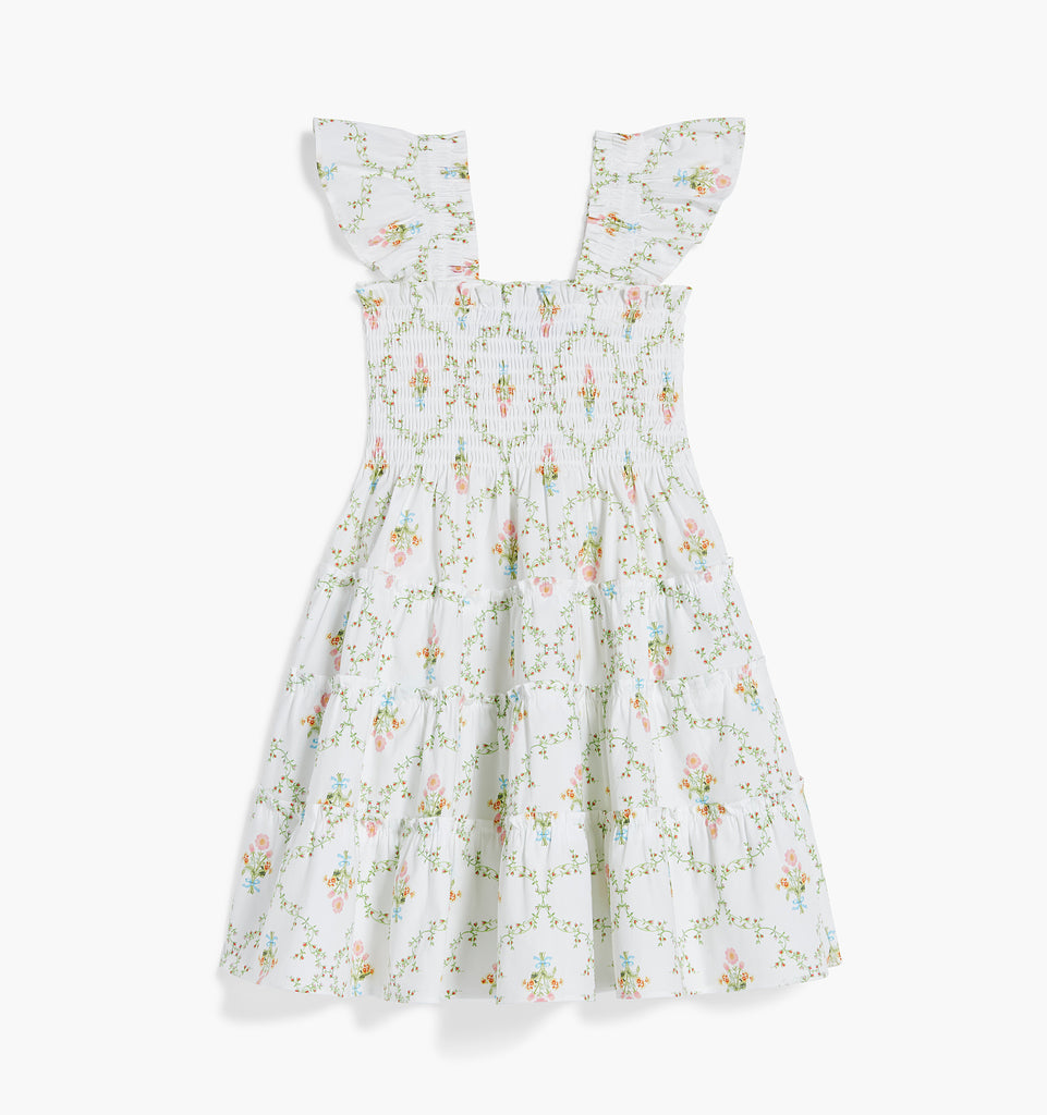 Hill house pastel trellis authentic nap dress