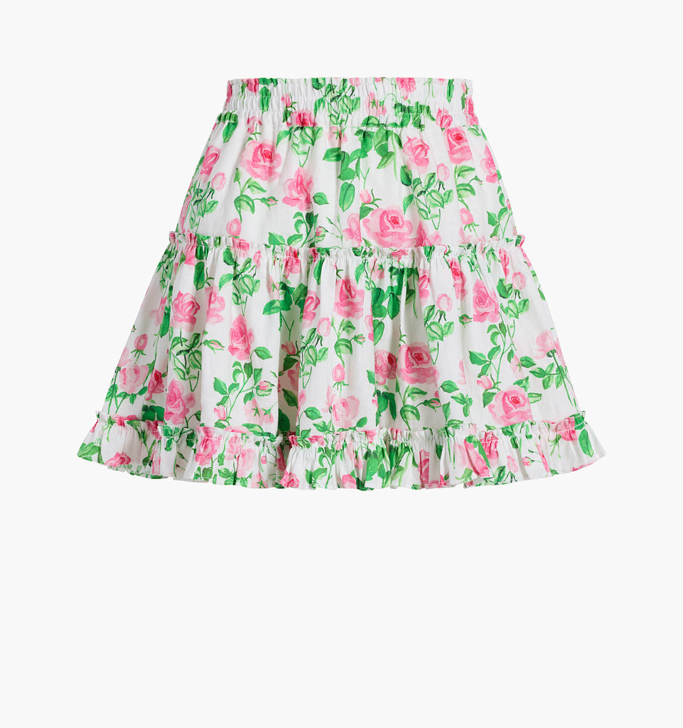 Pale roses wrinkle skirt www.krzysztofbialy.com